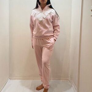 🌸 Vintage Lady Foot Locker 3-Piece Sweat Suit | Size Medium🍃